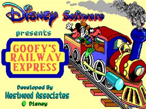 Goofys Railroad Express 1988 Pc Game