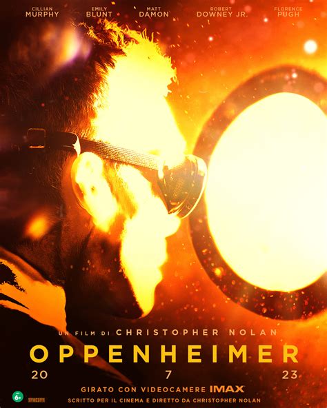 Oppenheimer Nuovo Poster Ufficiale Per Il Film Di Christopher Nolan Lega Nerd