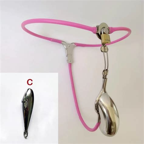 Female Stainless Steel Chastity Belt Device Pants Back With Stopper Removable Global Fashion