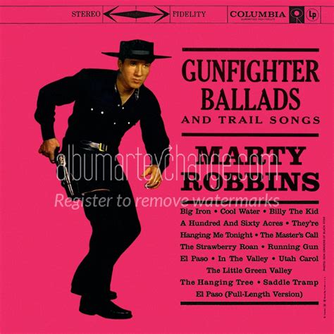 Album Art Exchange Gunfighter Ballads And Trail Songs Stereo Re Release By Marty