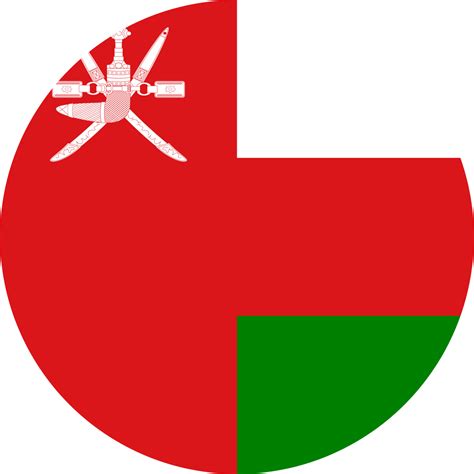 Oman Flag Colouring Page Flags Web