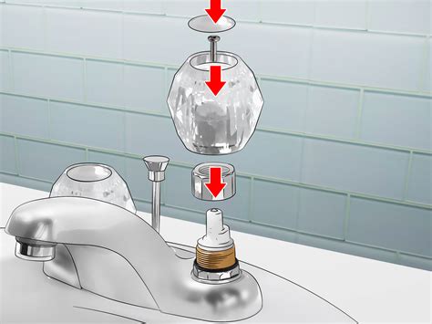 Is your tap leaking water and you are pay for the bill for the extra. How to Fix a Bathroom Faucet: 14 Steps (with Pictures ...