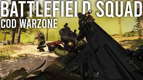 Call Of Duty Warzone With Battlefield Squad Youtube