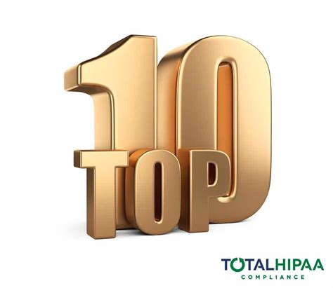 Big Golden Top 10 Ten Award Symbol 3d Illustration Icon Isolat