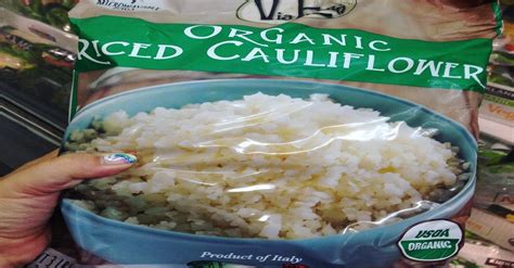 Cauliflower rice or riced cauliflower has been replacing tradtional rice in a lot of recipes over the last few years. Frozen Cauliflower Rice at Costco! Three pounds for $6.89 ...