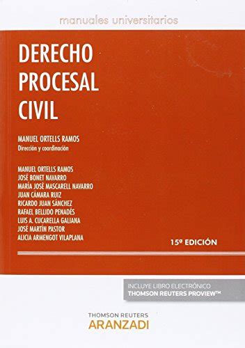 Derecho Procesal Civil 15 Ed 2016 Manuales Pdf Online Aldovalerio