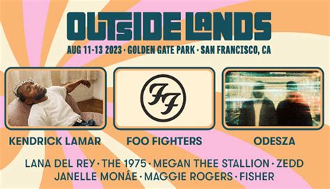 Outside Lands 2023 Announces Daily Lineups
