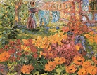 Flower Garden - Nolde Emil - WikiArt.org