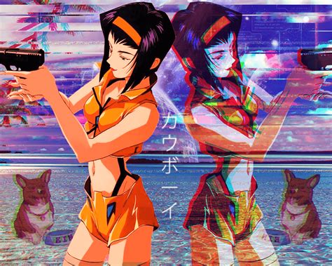 Vaporwave 90s Anime Aesthetic Desktop Wallpaper Vaporwave Anime Porn