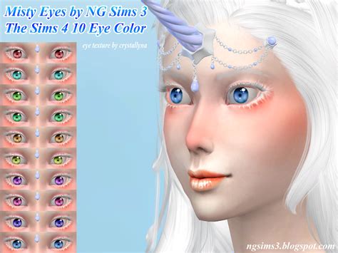Ng Sims 3 Misty Eyes Ts4 Eyes
