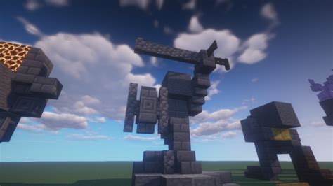 Stone Statues Minecraft Map