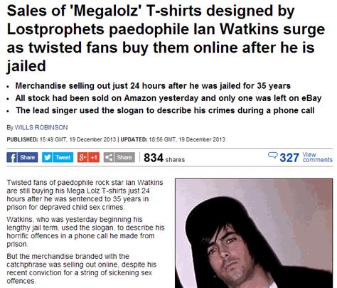 Lostprophets Megal Lolz T Shirts Cringe Know Your Meme