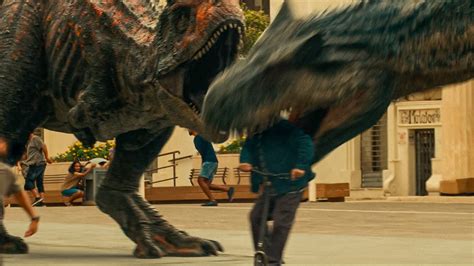 Allosaurus Kills A Guy On A Scooter Jurassic World Dominion 4k