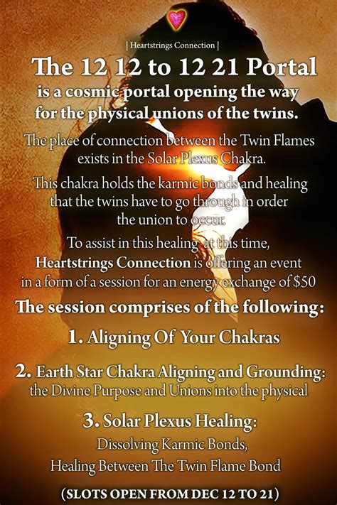 The 1212 to 1221 Portal Twin Flame Healing Session in 2021 | Twin flame ...