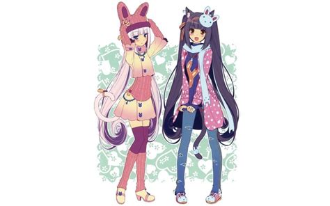 2560x1600 Anime Girls Sayori Nekomimi Neko Para Wallpaper