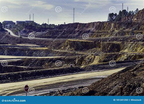 Riotinto Mines Surrounded By Trees Under The Sunlight At Daytime In