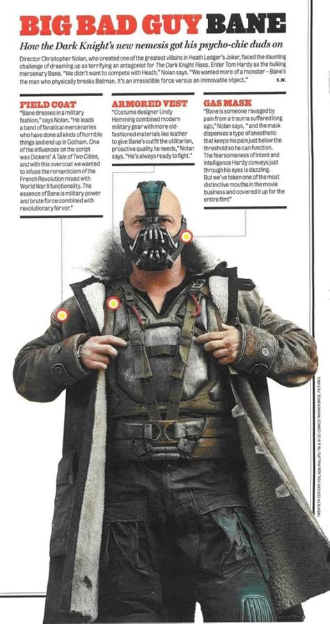 New Photo Of Bane From The Dark Knight Rises Reveals Why He Wears