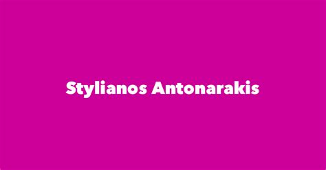 Stylianos Antonarakis Spouse Children Birthday And More
