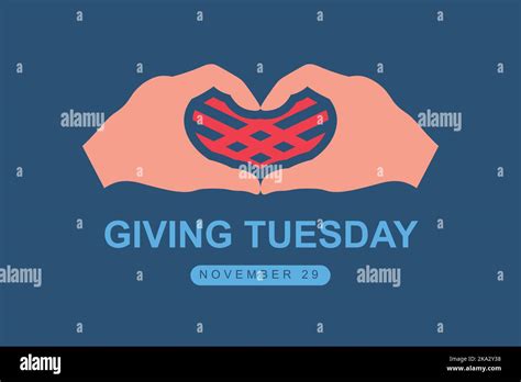 Giving Tuesday Background Stock Vector Image And Art Alamy