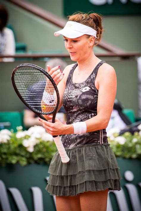 Agnieszka Radwanska French Open Tennis Tournament In Roland Garros Paris