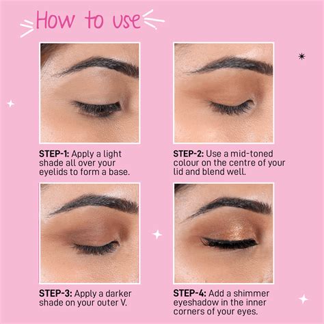Steps In Applying Eye Makeup