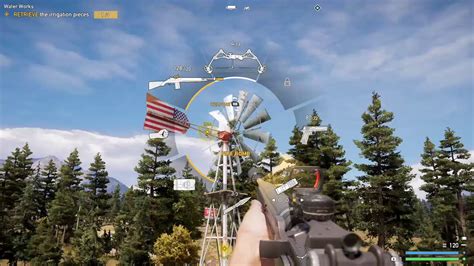 Either way, there's plenty of little references. FAR CRY 5 - WATERWORKS, HOW TO GET IRRIGATION PIECE - YouTube