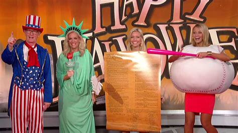 Fox And Friends Anchors Celebrate Halloween With Patriotic Themed