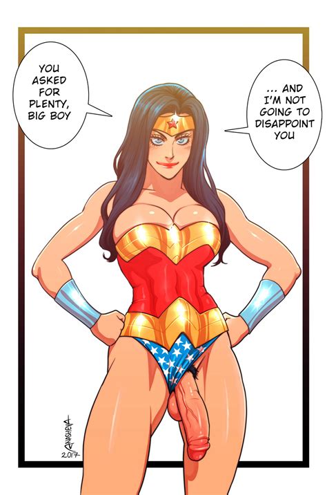 DC porn Full Package Futa Wonder Woman Чудо Женщина Диана Принс Принцесса Диана из