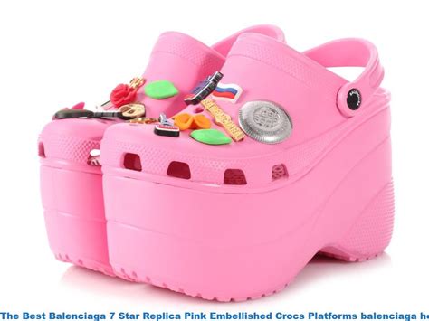 No price yet, but the last ones were around the £800 mark. The Best Balenciaga 7 Star Replica Pink Embellished Crocs ...