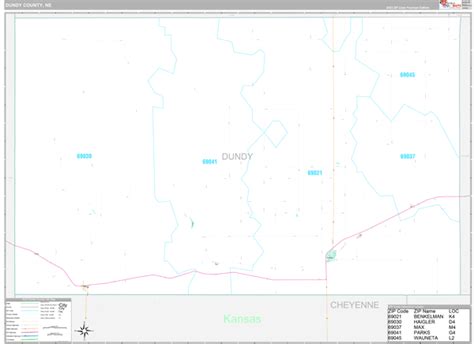 Dundy County Ne Maps