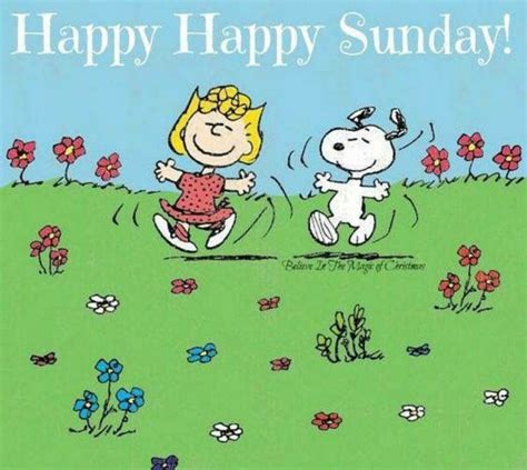 Happy Happy Sunday Snoopy Quote Pictures Photos And Images For