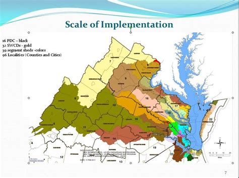 Virginia Watersheds Related To The Chesapeake Bay Watersheds