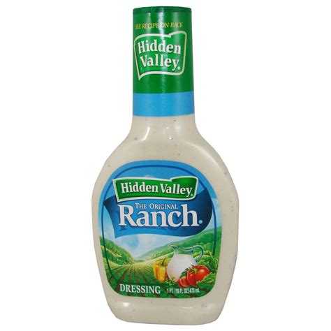 4.8 out of 5 stars. Hidden Valley® - The Original Ranch® Dressing, 473 ml ...