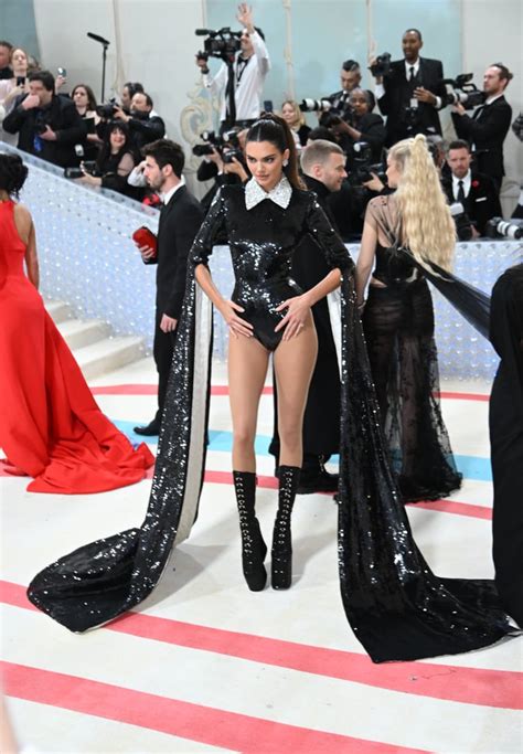 Kendall Jenner S Marc Jacobs Outfit At The Met Gala Popsugar