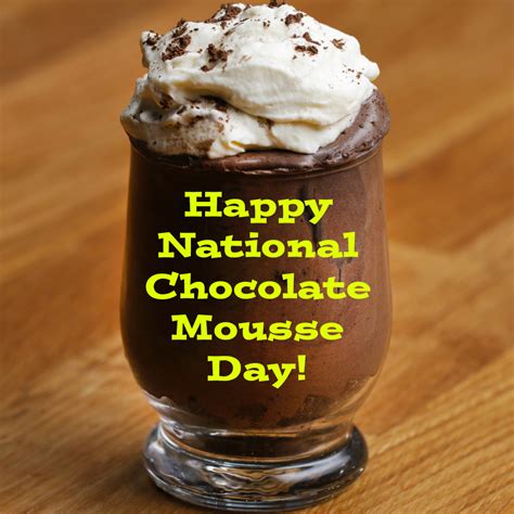 Happy National Chocolate Mousse Day By Uranimated18 On Deviantart