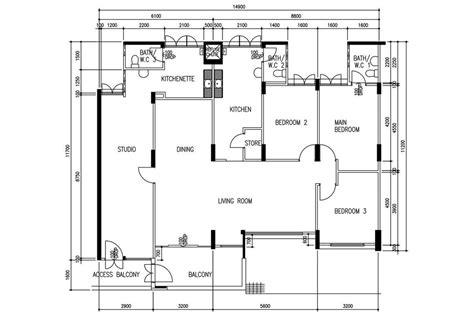 Already Huge 3 Gen Hdb Flat In Yishun Looks Even Bigger Now Qanvast