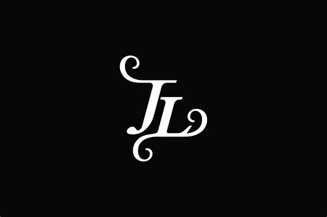 Monogram Jl Logo V2 Gráfico Por Greenlines Studios · Creative Fabrica
