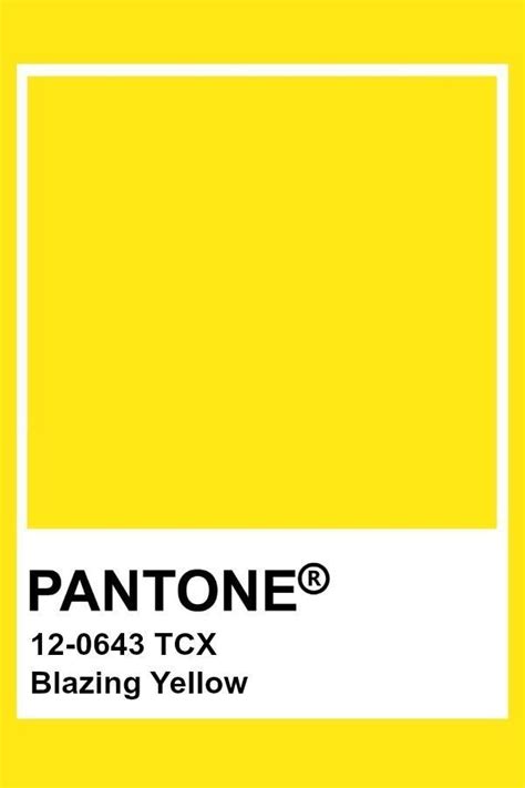 Pantone In 2020 Pantone Colour Palettes Pantone Color Yellow