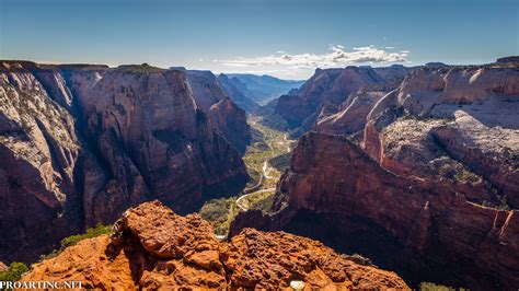 Observation Point Trail Zion National Park Proartinc