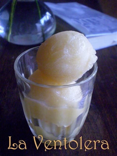 La Ventolera Helado De Durazno Al Agua