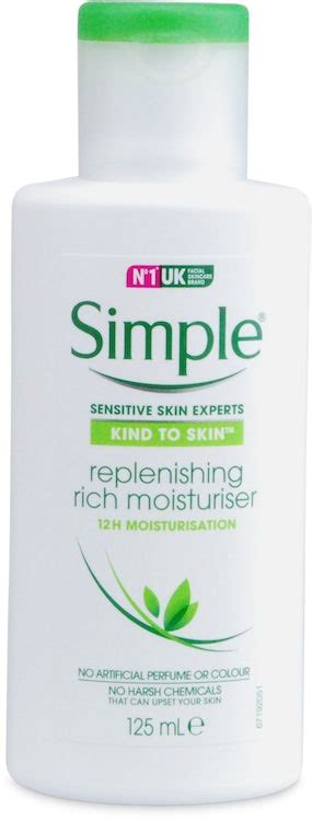 Simple Kind To Skin Replenishing Rich Moisturiser 125ml Medino