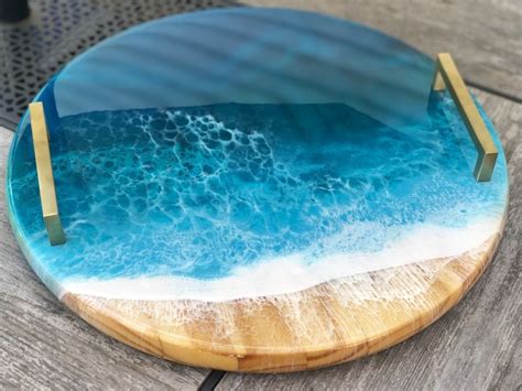 Free shipping on orders over $25 shipped by amazon. Ocean resin beach scene wooden serving tray and lazy susan ...