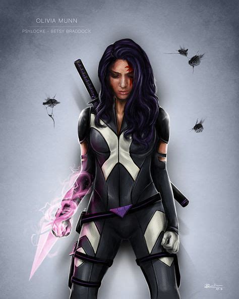 Olivia Munn Shares A Saucy New Psylocke Pic Psylocke Marvel Girls