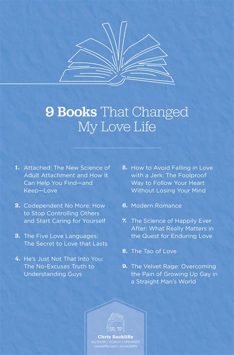 9 Books That Changed My Love Life