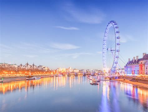 London Eye Reuzenrad Londen Met Mooie Uitzichten Info Tickets