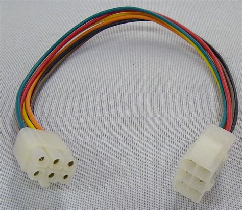 Molex Style 6 Pin Locking Connector W18 Awg Wire