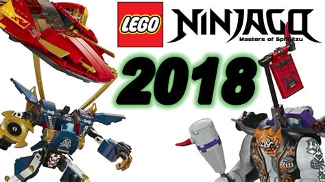 Lego Ninjago Sets For 2018 Youtube