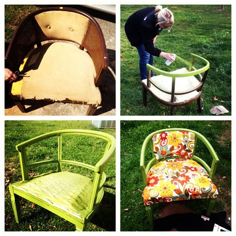 Chair From Habitat For Humanity Spray Paint Fabric Couple Hours