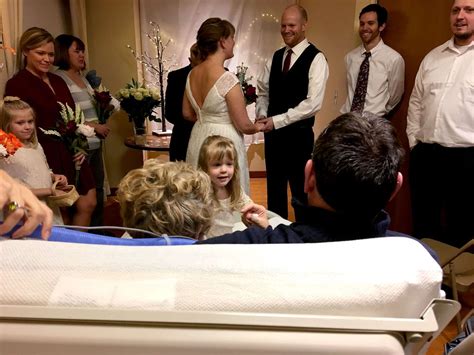 bride gets married in icu so ailing mom can attend