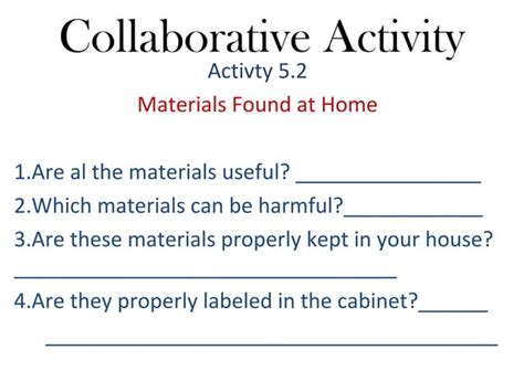 2materials Found At Home According To Their Usesppt2nd Ppt